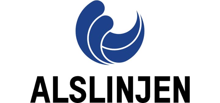 Logo de la compagnie de navigation Alslinjen