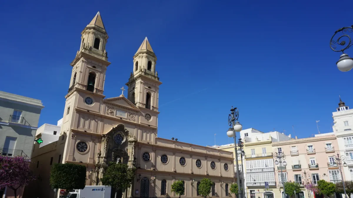 L'église San Antonio à Cadix