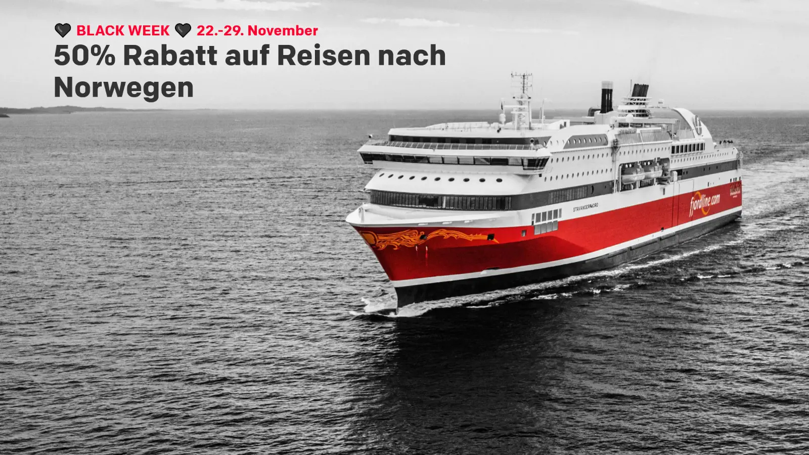 Fjord Line Semaine noire 2024