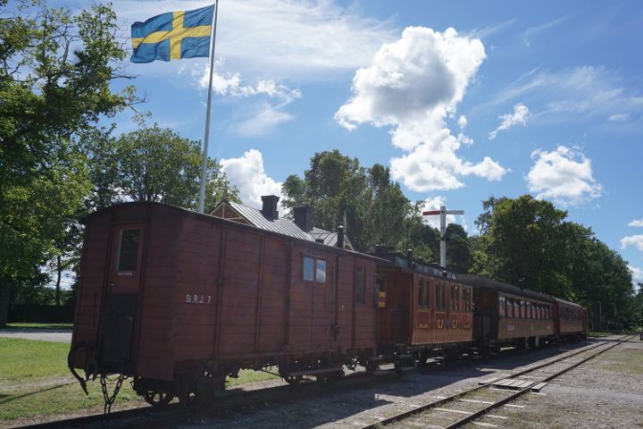 Musée ferroviaire de Gotlandstaget à Dahlem Hesselby
