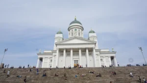 La cathédrale d'Helsinki.