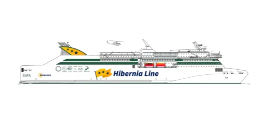 Concept d'un nouveau Ferry de la ligne Hibernia