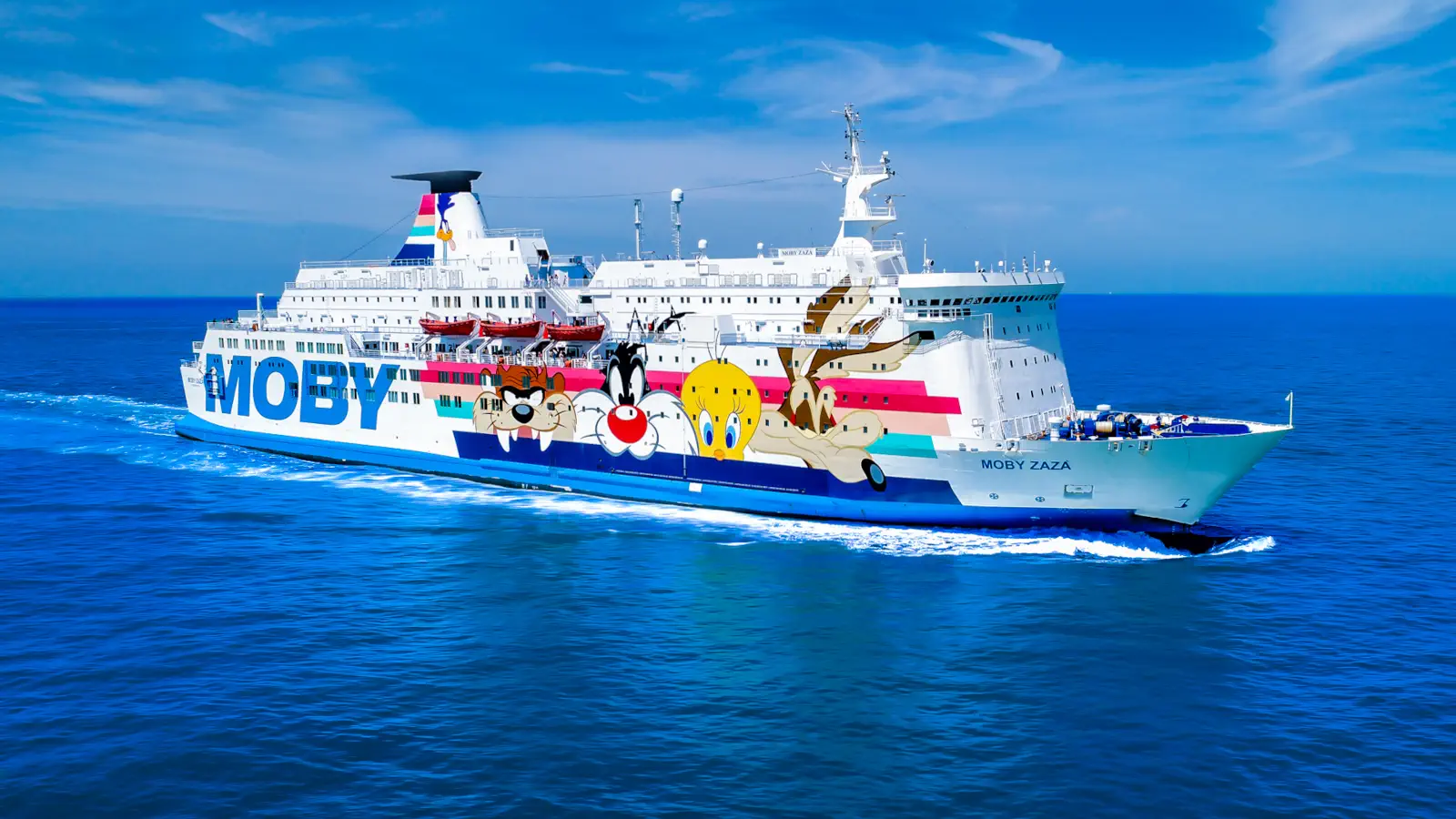 Les Moby Lines Ferry Moby Zaza.