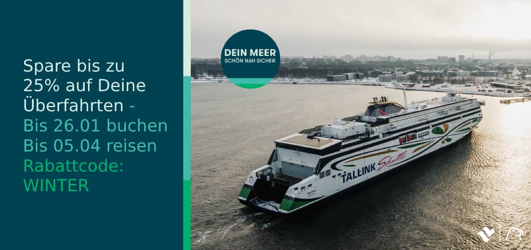 Offres Tallink Silja Line avec 25% de réduction
