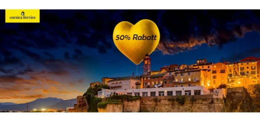 Corsica Ferries 50% de réduction pour la Saint-Valentin 2024
